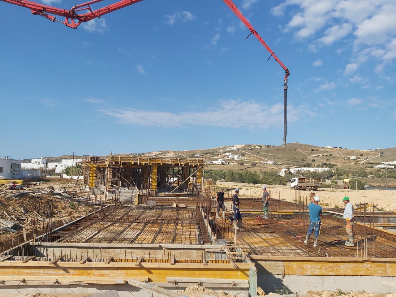 Evripiotis Architects-New Hotel on Antiparos Island:  We are breaking ground!