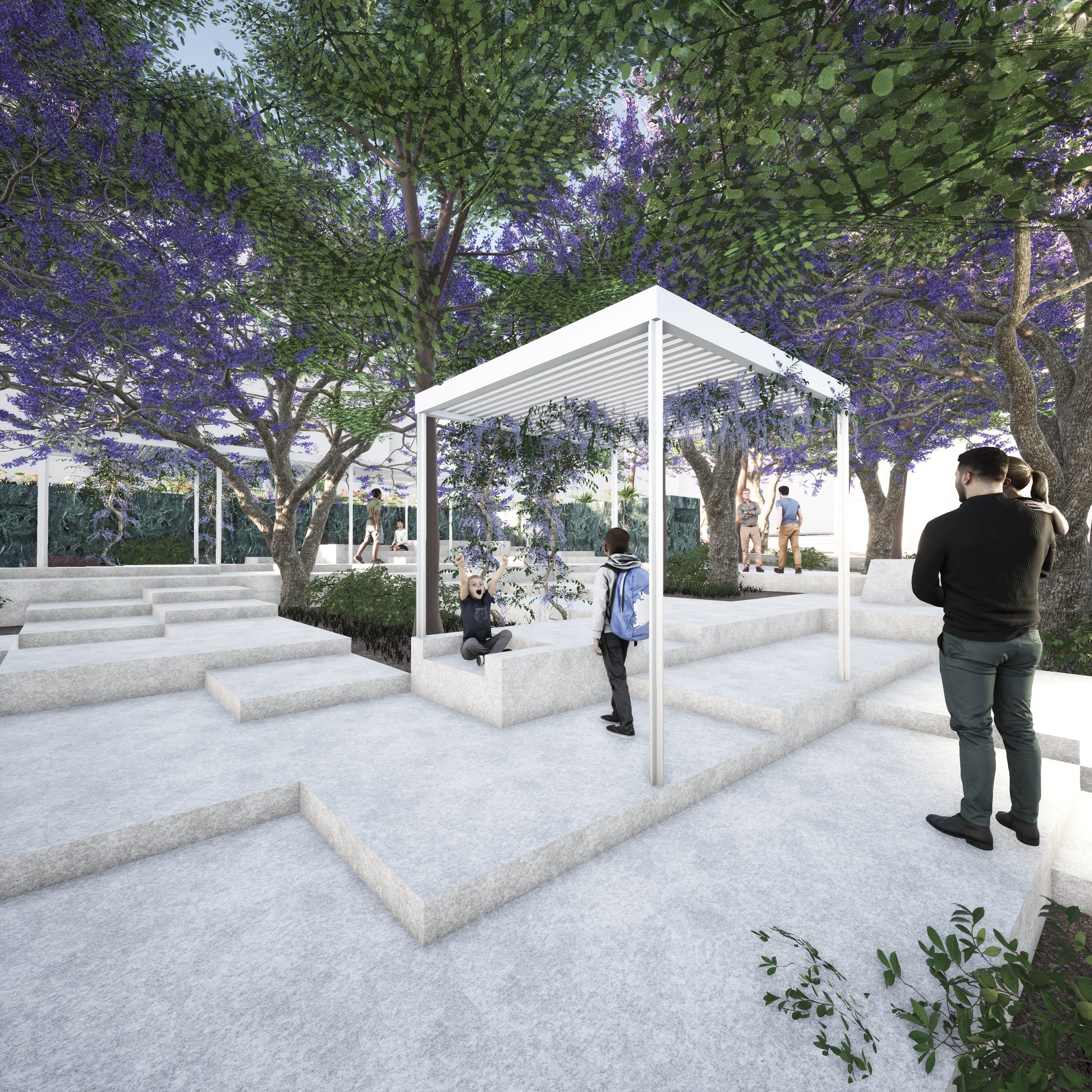 Evripiotis Architects--Kolonaki Square Competition, Athens
